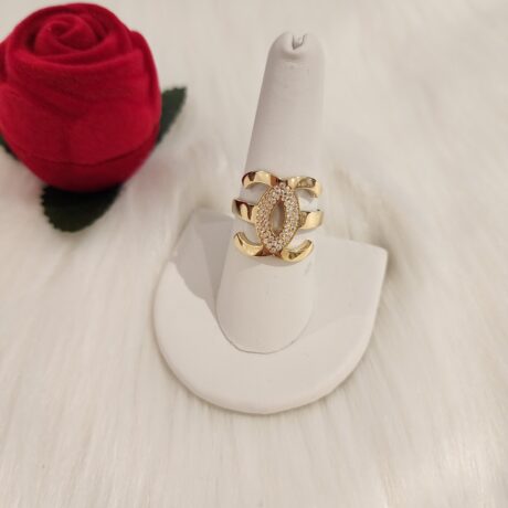 Anillo CC 14k